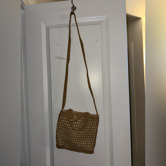 Madewell Handbags - Madewell Small Transport Crossbody: Straw